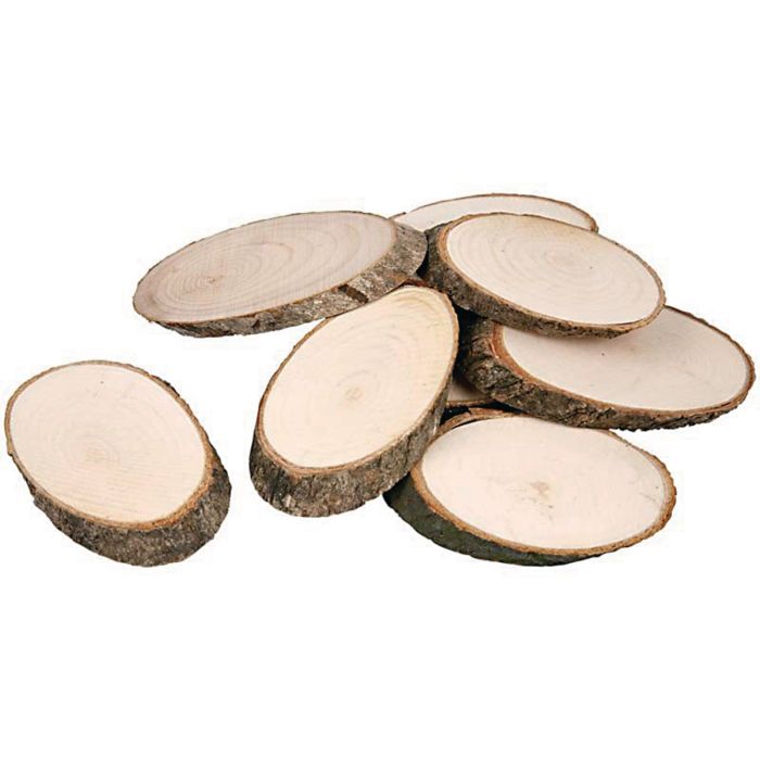 Wood Slices - Pack of 20 Wood Slices - Pack of 20