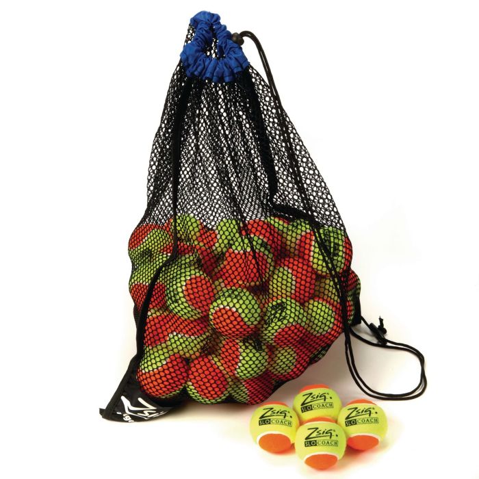 Zsig SLOcoach Orange Stage Mini Tennis Balls - Pack of 48