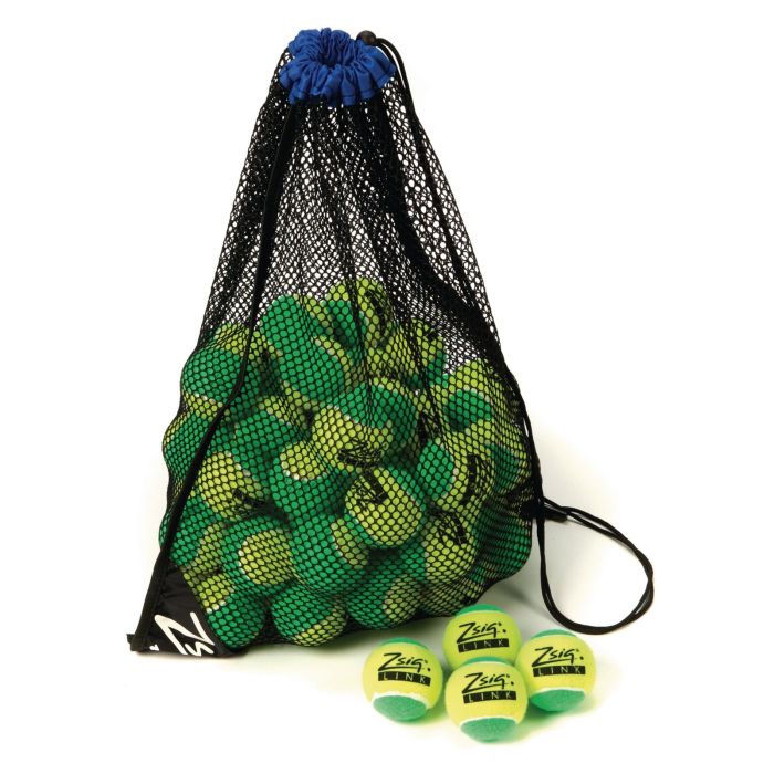 Zsig Mini Link Tennis Ball - Green Stage - Pack of 48 Zsig Mini Link Tennis Ball - Green Stage - Pack of 48