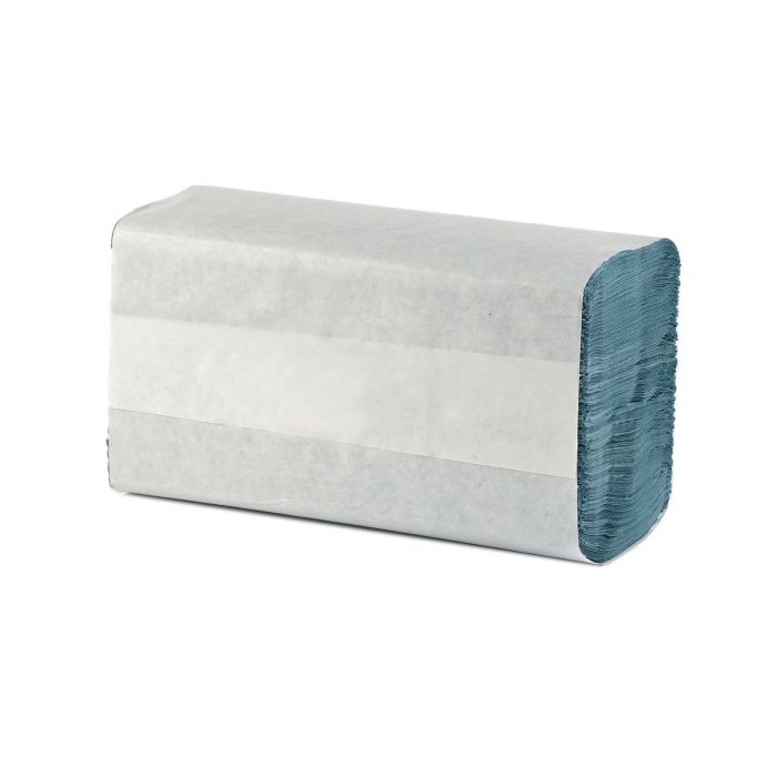 Classmates Z Fold Blue 1Ply Hand Towels - Pack of 12