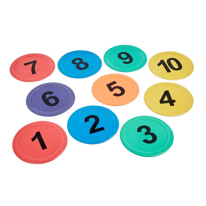 Vinex Number Spots - 1 to 10 - Pack of 10