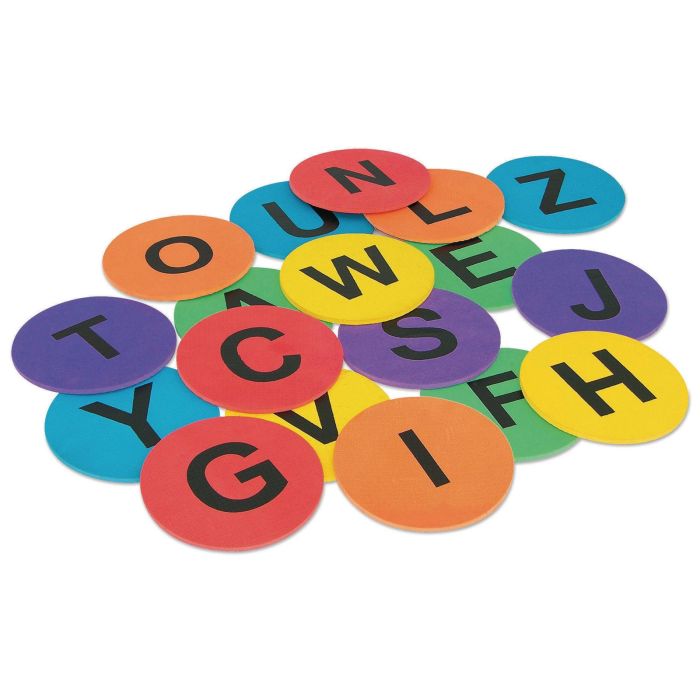Vinex Alphabet Spots - Pack of 26 Vinex Alphabet Spots - Pack of 26