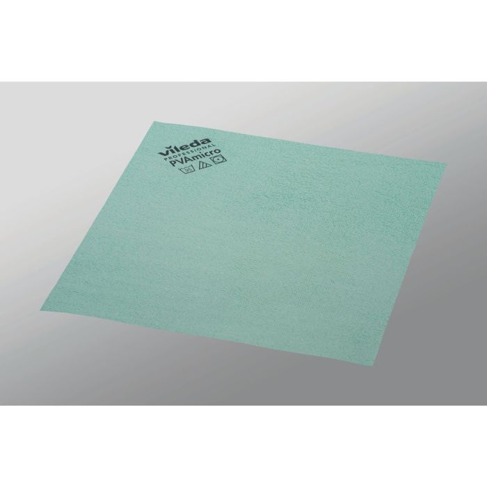Vileda PVAmicro Cloth - Green - Pack of 5
