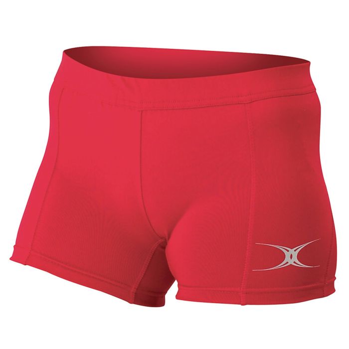 Gilbert Eclipse Netball Short - Red - Size 20