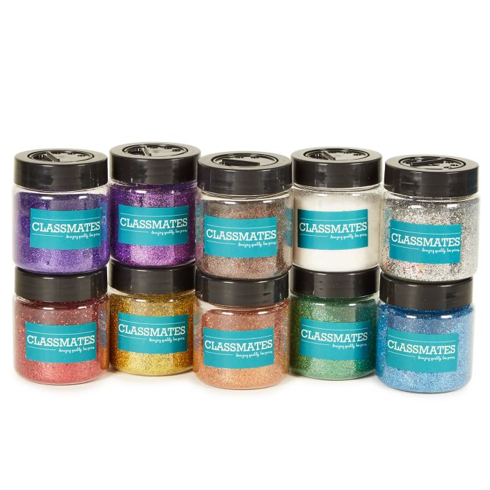 Classmates Glitter Assortment - Pack of 10 Classmates Glitter Assortment - Pack of 10