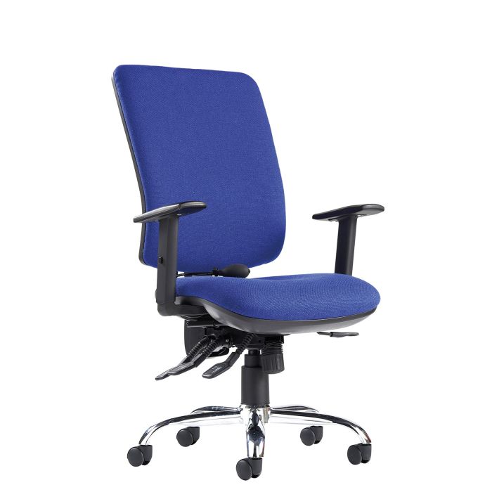 Senza Ergo Chair PCB Adjustable Arm - Black