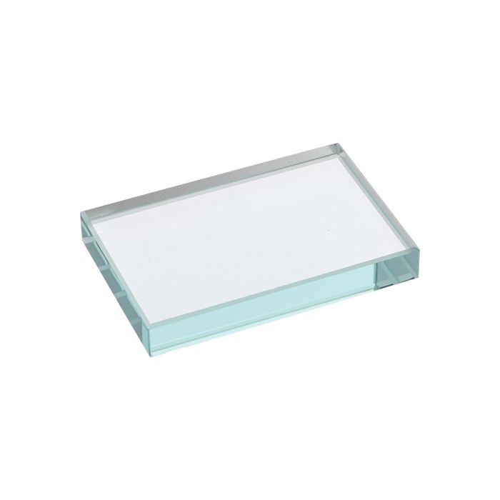 Glass Rectangular Prism - 75 x 50 x 12mm Glass Rectangular Prism - 75 x 50 x 12mm