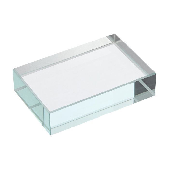 Glass Rectangular Prism - 75 x 50 x 18mm