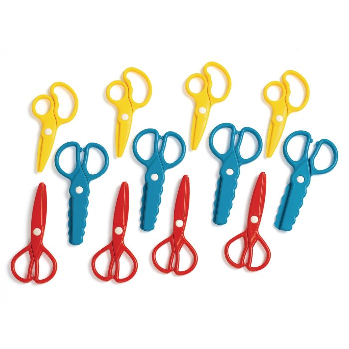 Fun Dough Scissors - Pack of 12 Fun Dough Scissors - Pack of 12