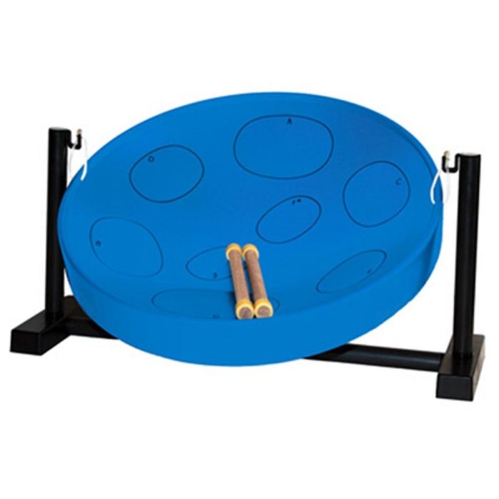 Jumbie Jam Table Top Steel Pan - Blue