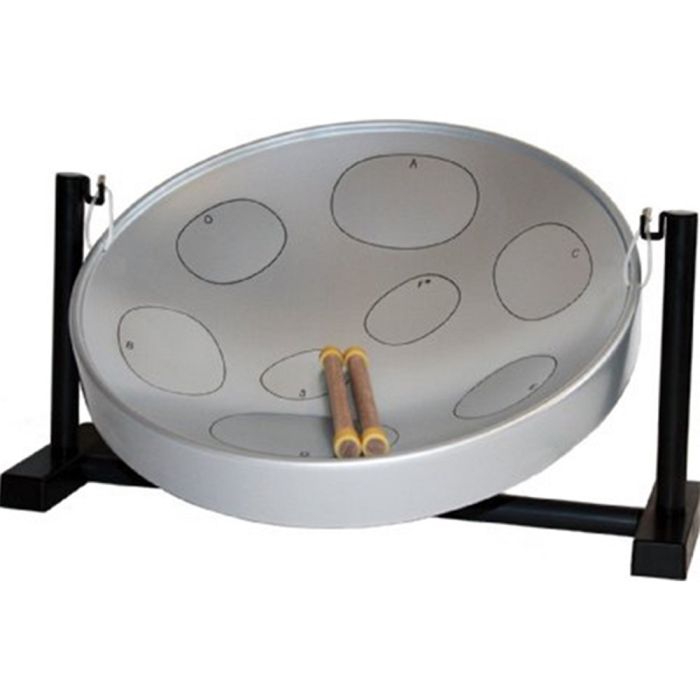 Jumbie Jam Table Top Steel Pan - Grey