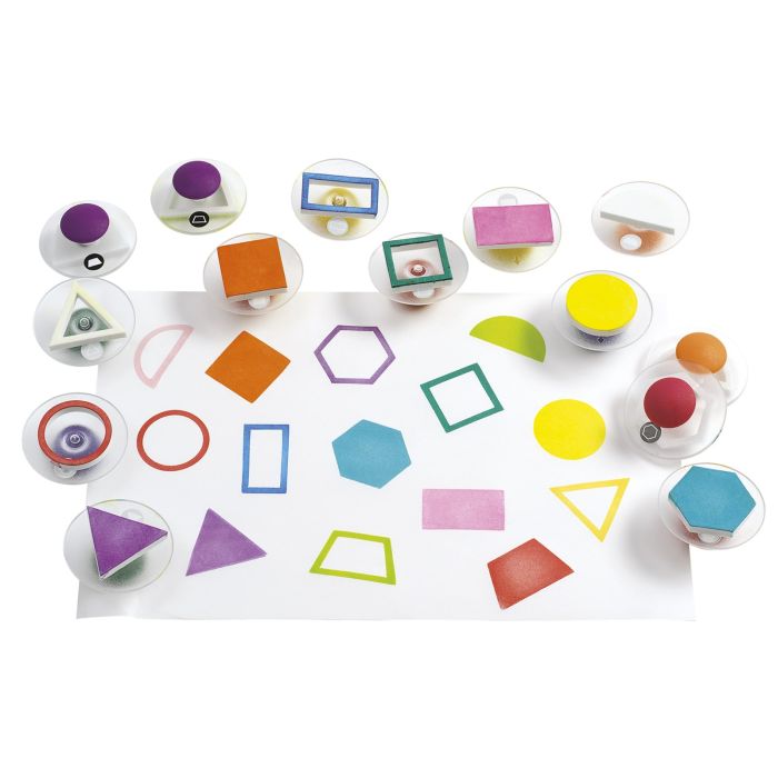 Easy - Grip Shape Stampers - Pack of 14