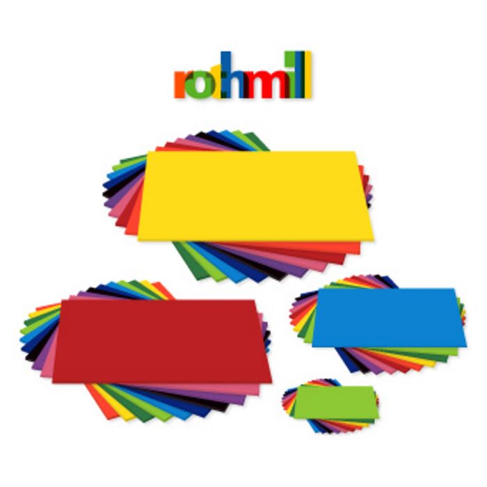 Rothmill Coloured Card A4 280mic - Pack of 50