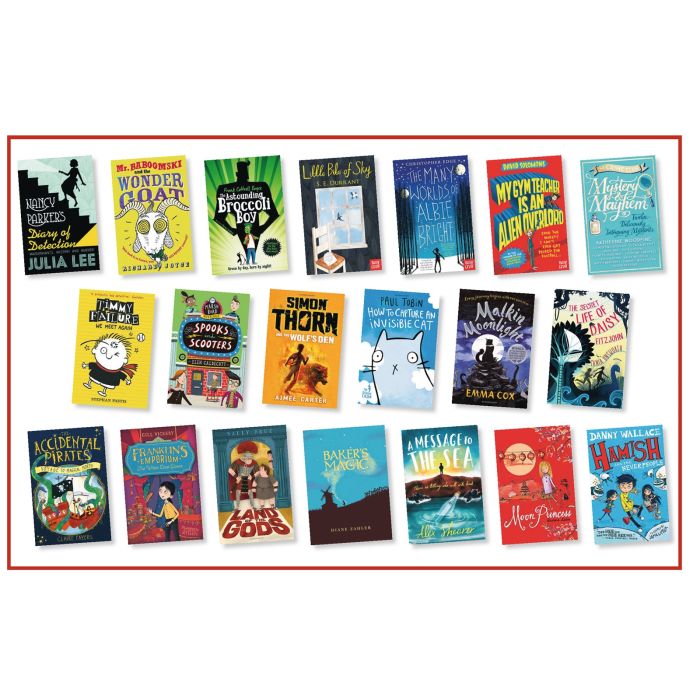 Dark Red Banded Book Collection - Pack of 20