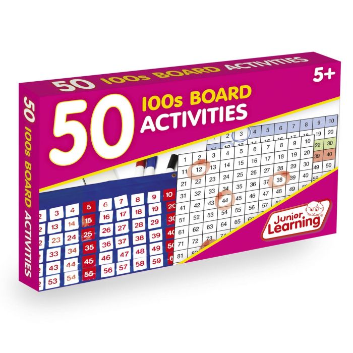 50 100s Board Activities