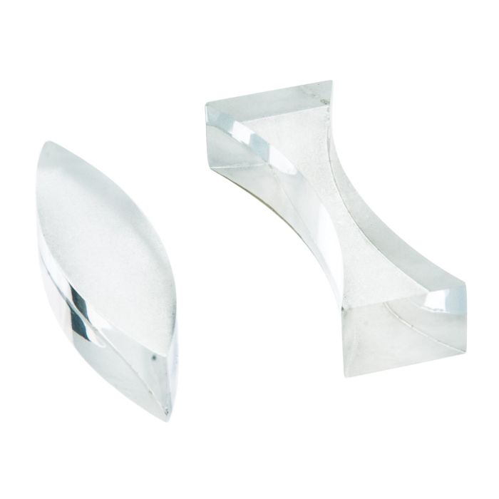 Biconcave And Biconvex Acrylic - Blocks Pack of 2