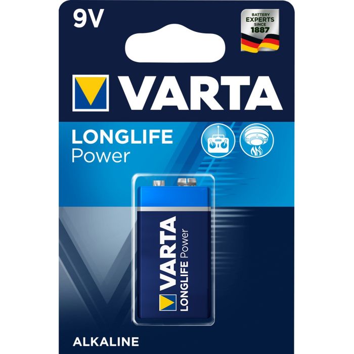 Varta Battery Alkaline Manganese Size PP3 Varta Battery Alkaline Manganese Size PP3