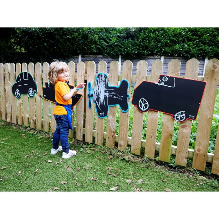 Transport Chalkboards - Pack of 4 Transport Chalkboards - Pack of 4