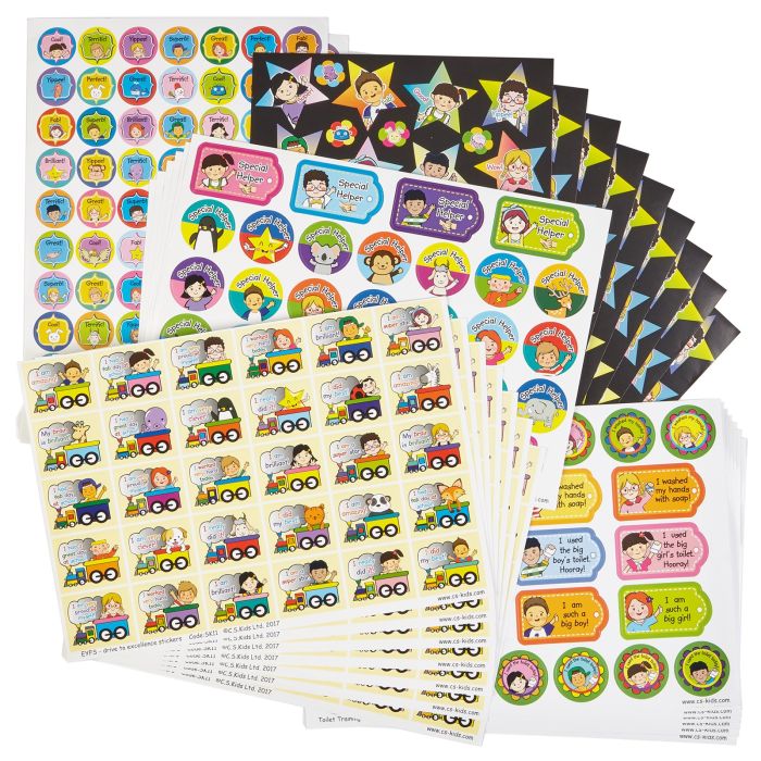 Mega Pack of EYFS Stickers Mega Pack of EYFS Stickers