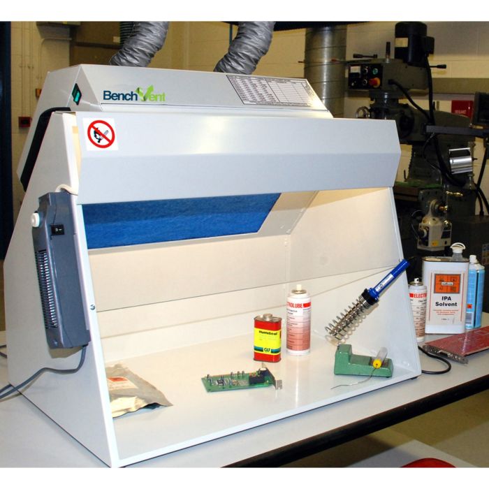 BenchVent BV930H-D Hood Mounted Ducted LEV Unit with Light - A1 BenchVent BV930H-D Hood Mounted Ducted LEV Unit with Light - A1