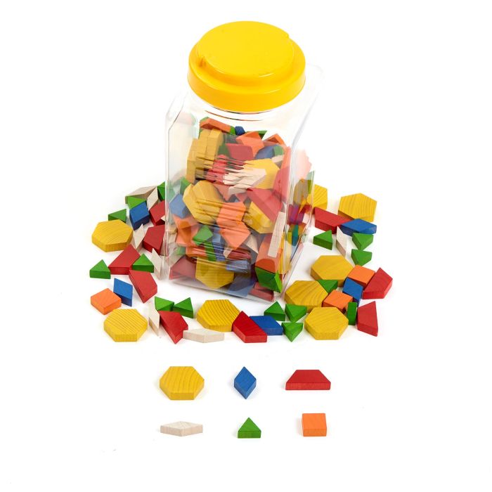 Economy Wooden Pattern Blocks Economy Wooden Pattern Blocks