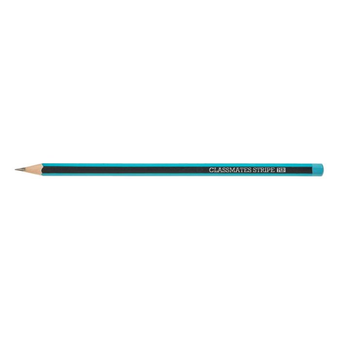 Classmates HB Stripe Pencils - Pack of 12