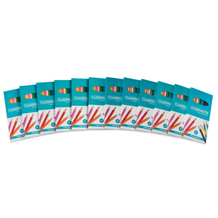 Classmates Assorted Colouring Pencils - Pack of 144