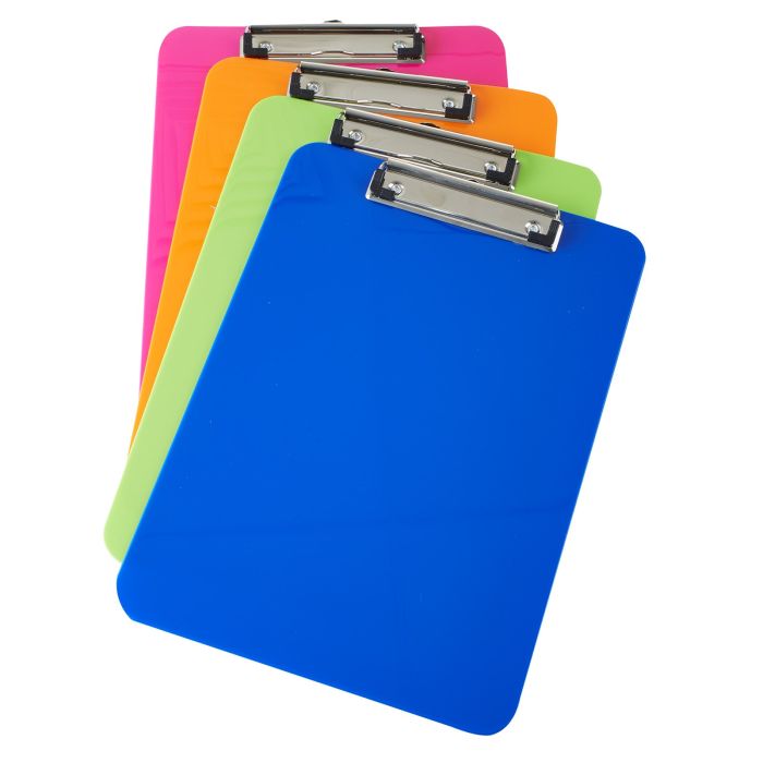 Classmates Bright Clipboards - Pack of 4