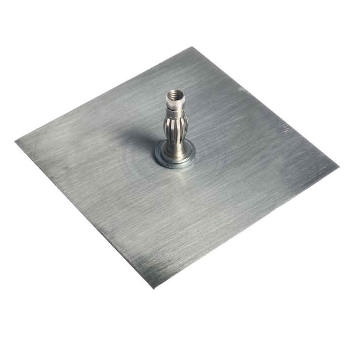 Zinc Plate - For Electroscope - 40 x 40 x 25mm