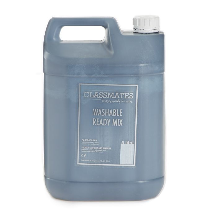Classmates Washable Paint - 5 Litre - Black