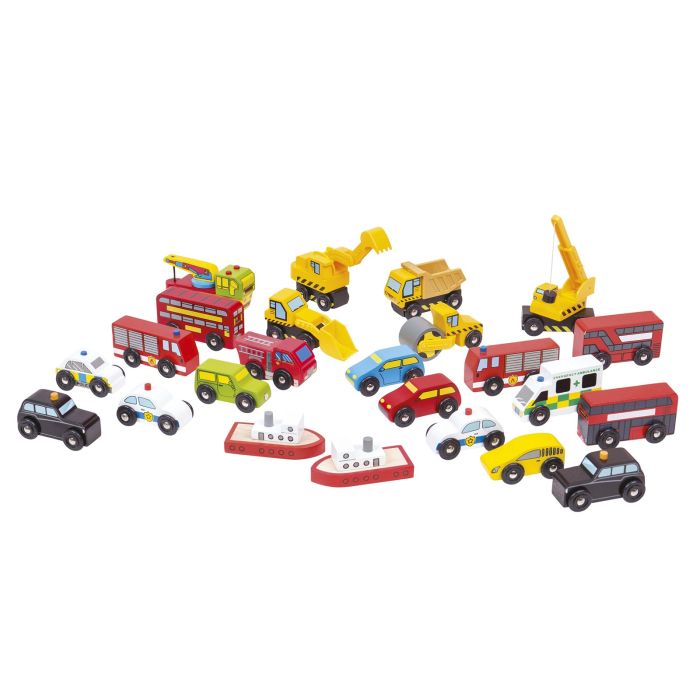 Bigjigs Wooden Vehicle Assortment