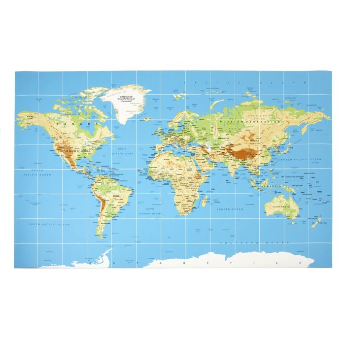 EaRL World Map Mat 