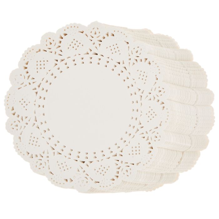 Doilies - White - Pack of 250 Doilies - White - Pack of 250
