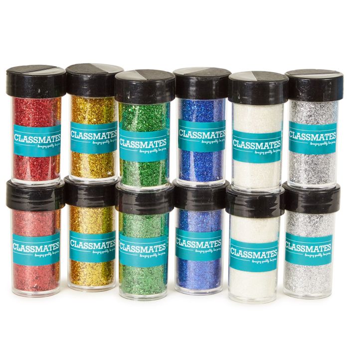 Glitter Shakers - Pack of 12 Glitter Shakers - Pack of 12