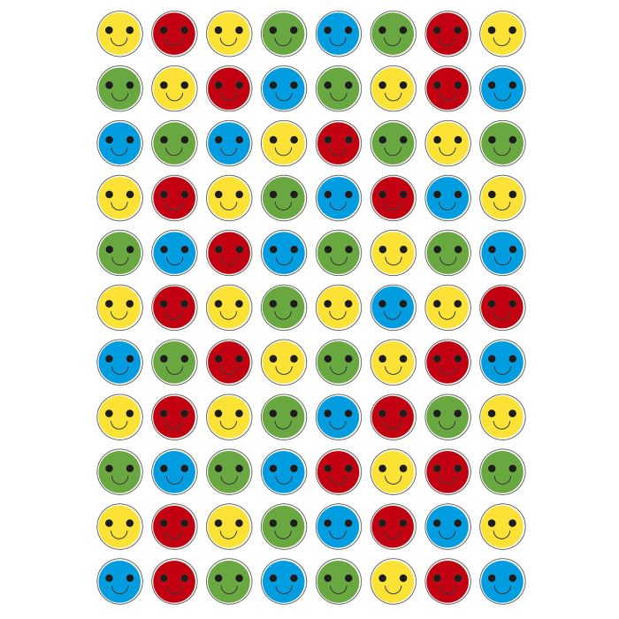 Smiley Face Stickers 15mm Smiley Face Stickers 15mm