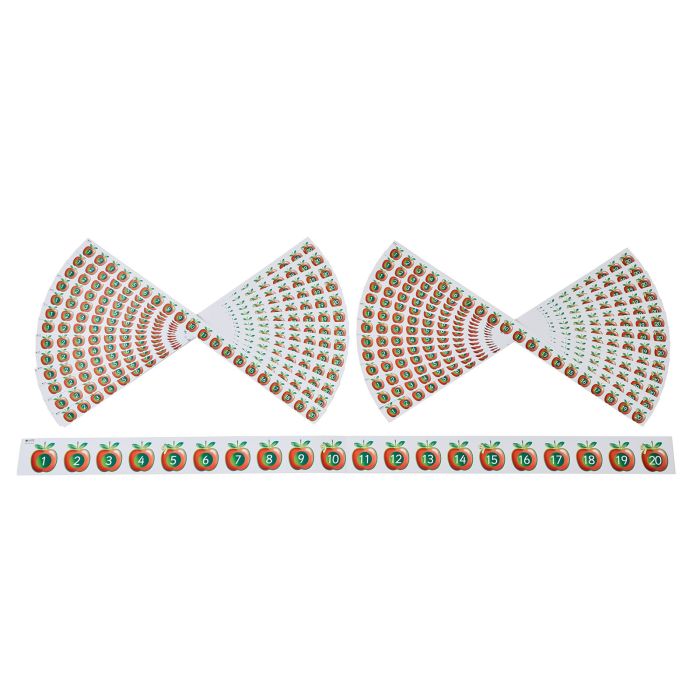 1-20 Apple Number Line Class Pack 1-20 Apple Number Line Class Pack