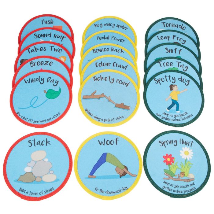 Sensory Circuit Circles - Pack of 18