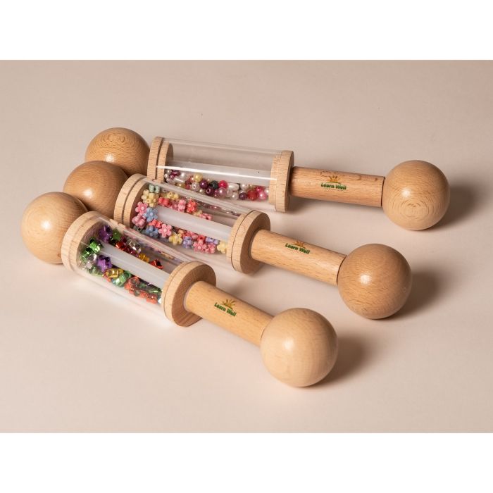 Learn Well Education Mini Rattle Rollers - Pack of 3 Learn Well Education Mini Rattle Rollers - Pack of 3