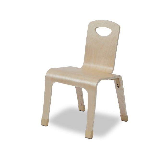 Millhouse One Piece Wooden Chair - 310mm - Pack of 4