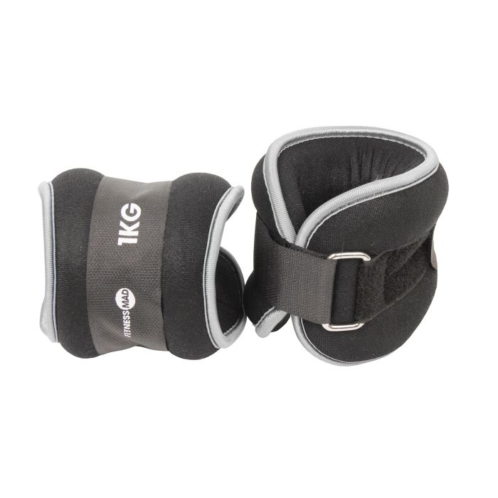 Fitness Mad Ankle and Wrist Weights - 1kg