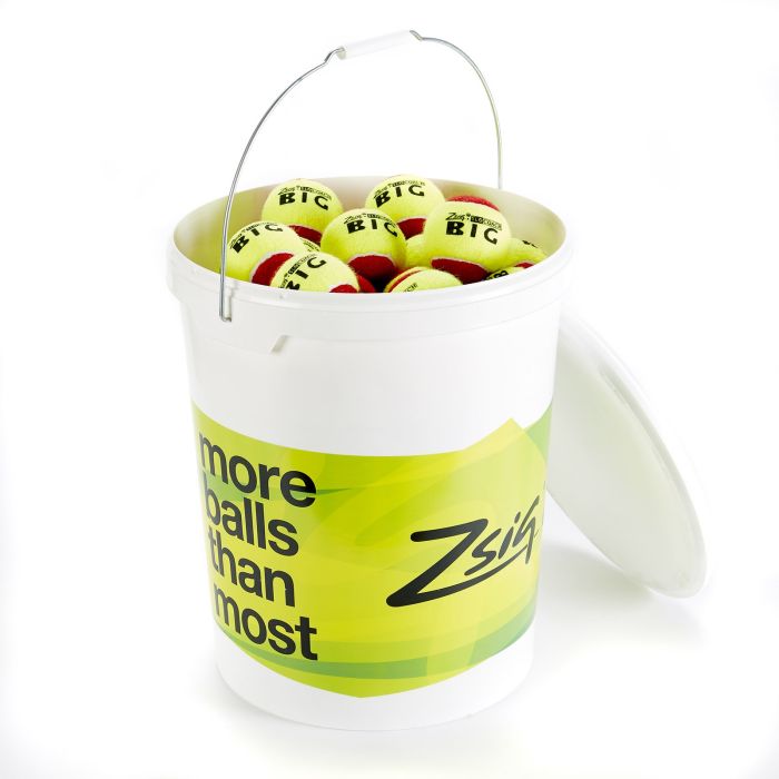 Zsig SLOcoach Red Stage Big Tennis Balls - Pack of 72 Zsig SLOcoach Red Stage Big Tennis Balls - Pack of 72
