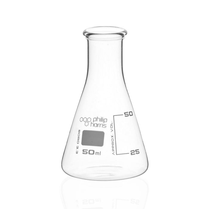 Philip Harris Conical Flask 50ml - Pack of 12