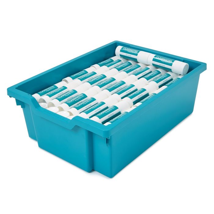 Classmates Glue Sticks - 40g - Pack of 200 ***Free Gratnells Tray & Lid***