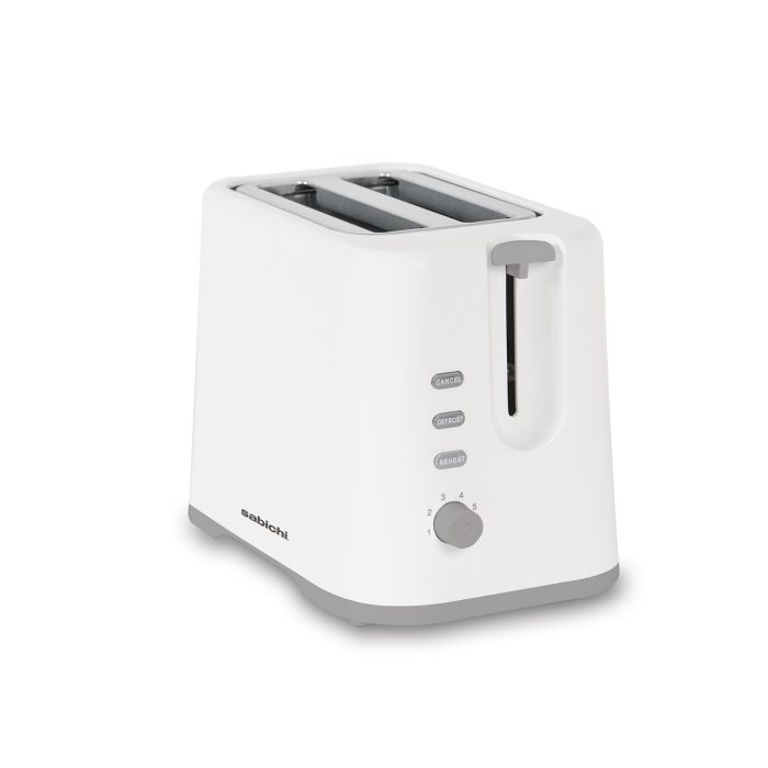 Sabichi White 2 Slice Toaster Sabichi White 2 Slice Toaster