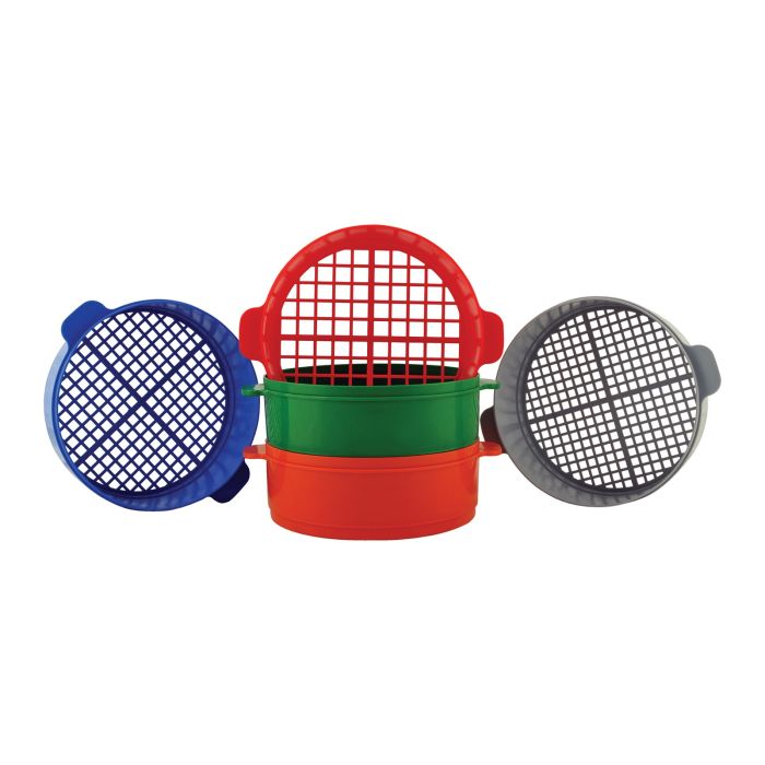 Plastic Test Sieves - Pack of 5 Plastic Test Sieves - Pack of 5