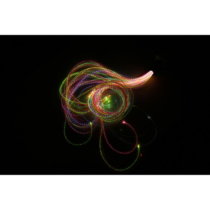 Battery Twinkle Lightsource With Rainbow Strands