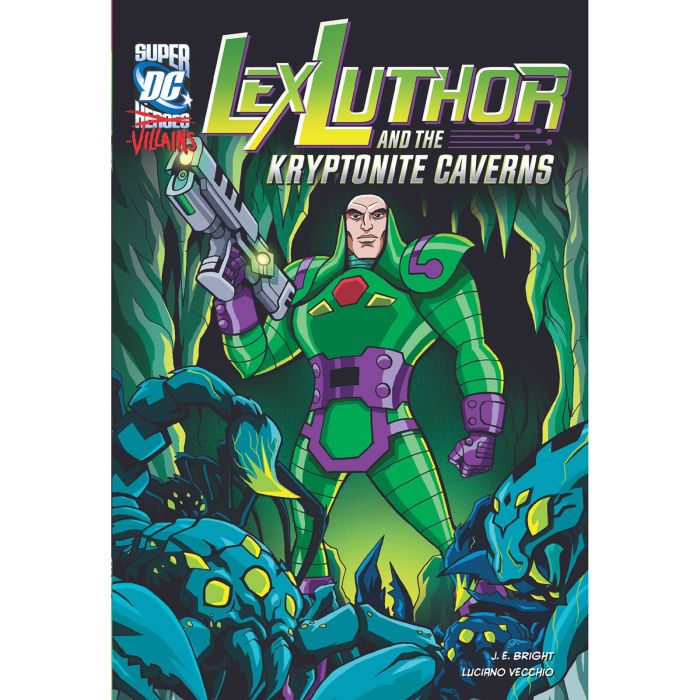Lex Luther and the Kryptonite Caverrns - Graphic Novel