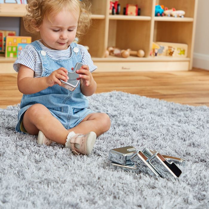 Metallic Jigsaw Blocks - Pack of 8 Metallic Jigsaw Blocks - Pack of 8