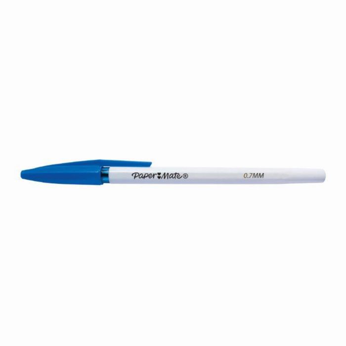 Paper Mate Ballpoint Stick Pen Blue - Pack of 50