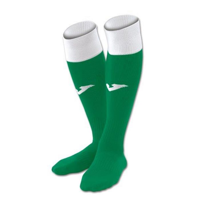 Joma Calcio Socks - 1 Pair - Green/White - Size 6-11